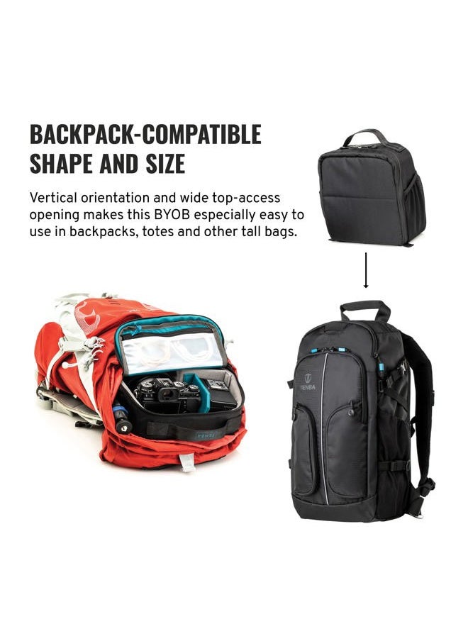 BYOB 9 Slim Backpack Insert — Black (636-620)