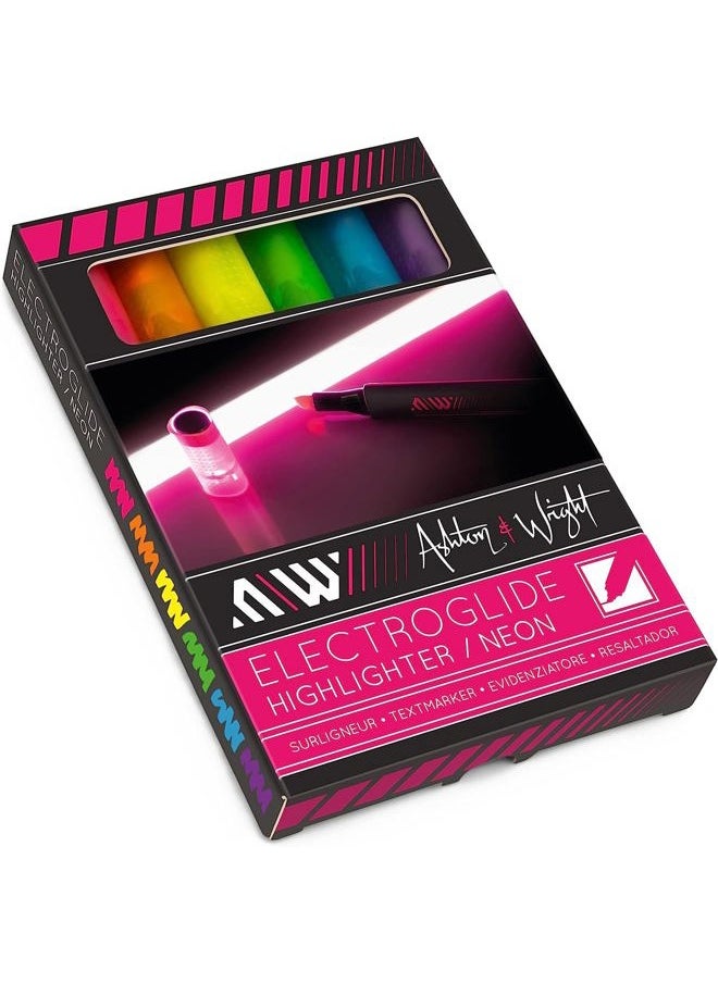 ElectroGlide Triangular Highlighters - Pastel 6 Pack