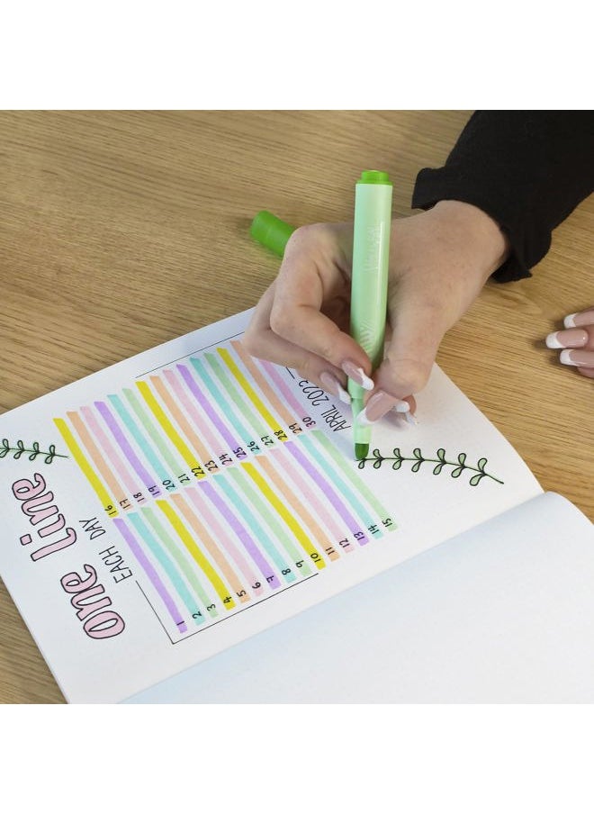ElectroGlide Triangular Highlighters - Pastel 6 Pack