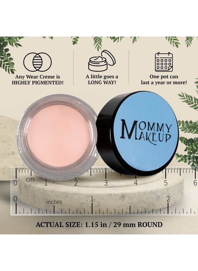 Any Wear Creme Eyeshadow - Waterproof, Smudge-proof, Highly Pigmented - Cream Eye Shadow for Eyes, Cheeks & Lips - Oil-free, Paraben-Free, Cruelty Free (Anna)