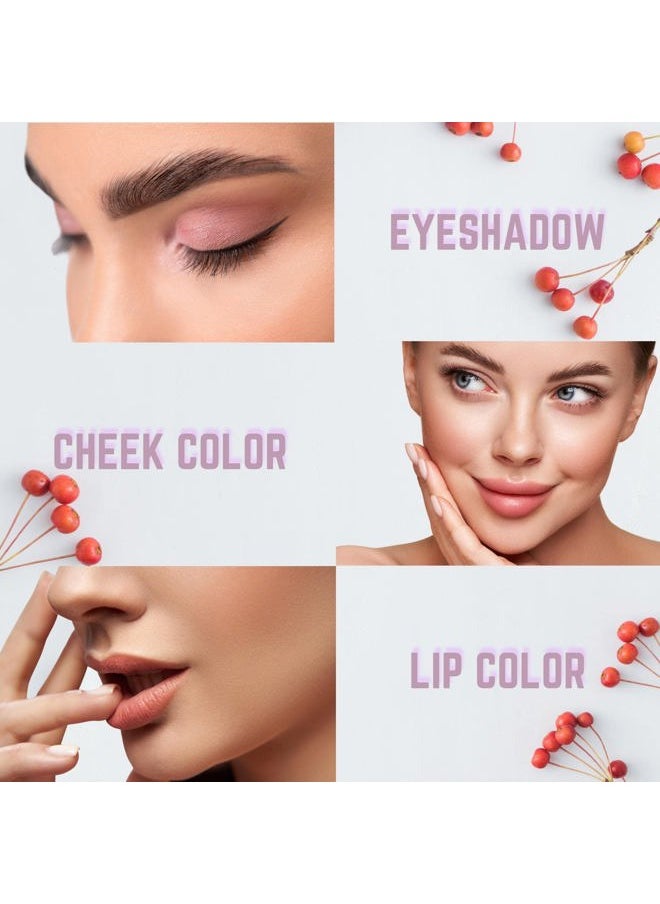 Any Wear Creme Eyeshadow - Waterproof, Smudge-proof, Highly Pigmented - Cream Eye Shadow for Eyes, Cheeks & Lips - Oil-free, Paraben-Free, Cruelty Free (Anna)