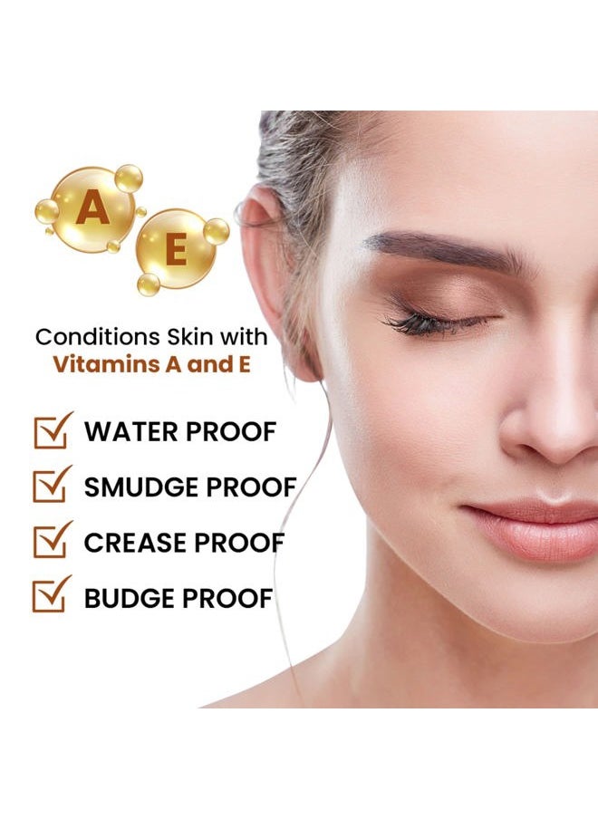 Any Wear Creme Eyeshadow - Waterproof, Smudge-proof, Highly Pigmented - Cream Eye Shadow for Eyes, Cheeks & Lips - Oil-free, Paraben-Free, Cruelty Free (Anna)