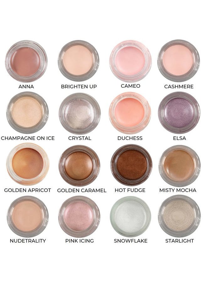 Any Wear Creme Eyeshadow - Waterproof, Smudge-proof, Highly Pigmented - Cream Eye Shadow for Eyes, Cheeks & Lips - Oil-free, Paraben-Free, Cruelty Free (Anna)