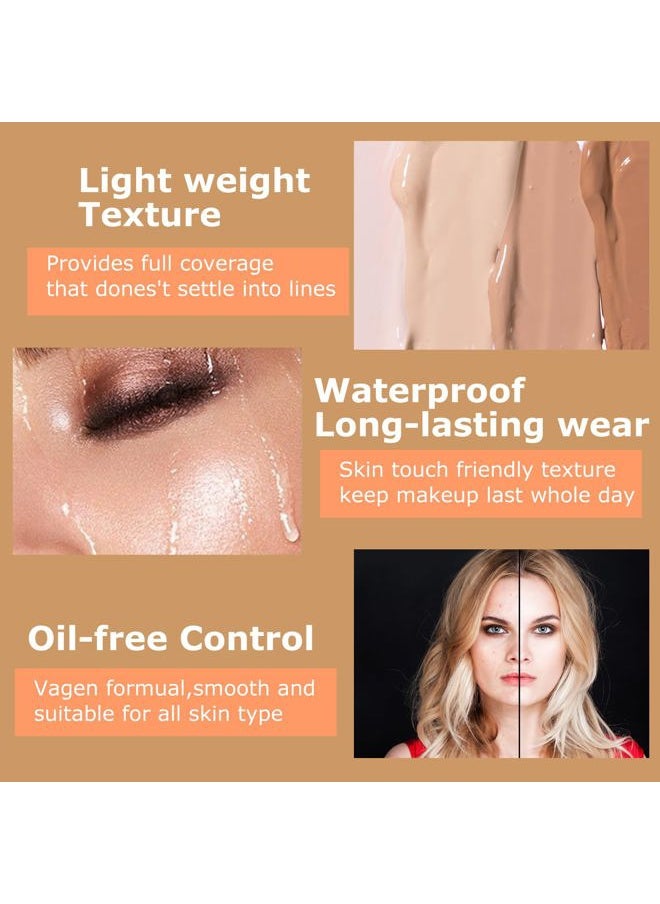 Face Makeup Coverage Concealer Make Up Cover Up Waterproof Foundation Amazing Scar Make Up Concealer SPF 30 1.1OZ/30g (223)