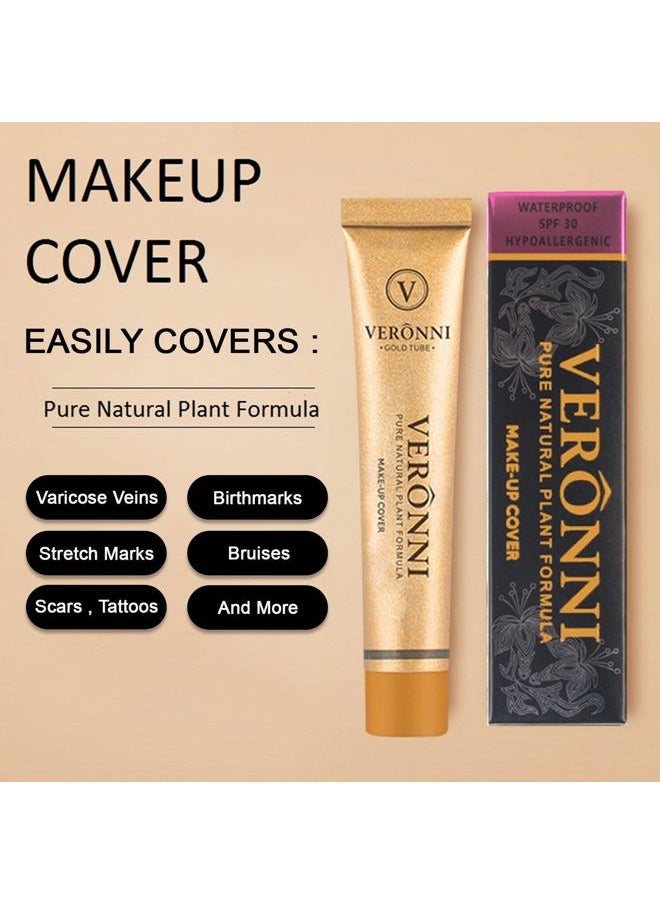 Face Makeup Coverage Concealer Make Up Cover Up Waterproof Foundation Amazing Scar Make Up Concealer SPF 30 1.1OZ/30g (223)