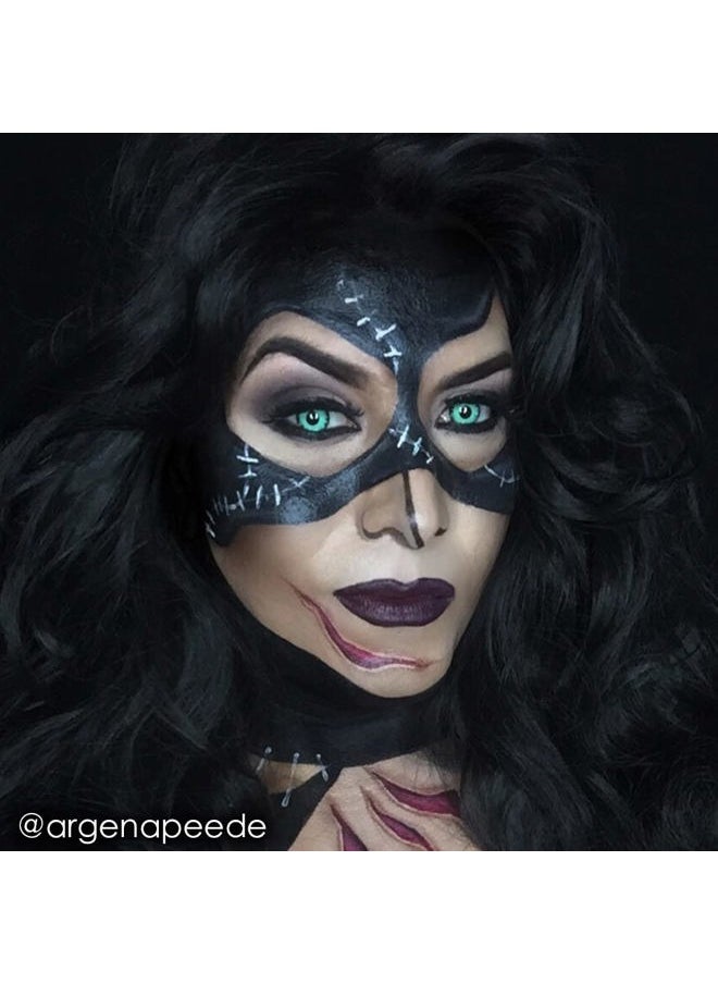 Makeup CreamBlend Stick | Face Paint, Body Paint, & Foundation Cream Makeup | Perfect for Halloween .75 oz (21 g) (Black)