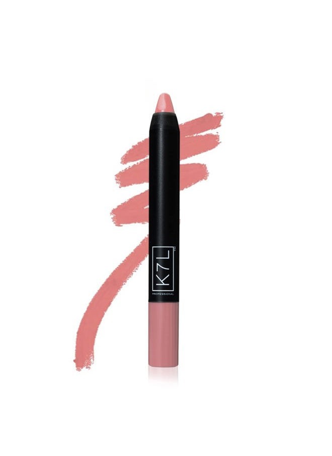 Pink Lipstick Crayon - Matte - Auroara
