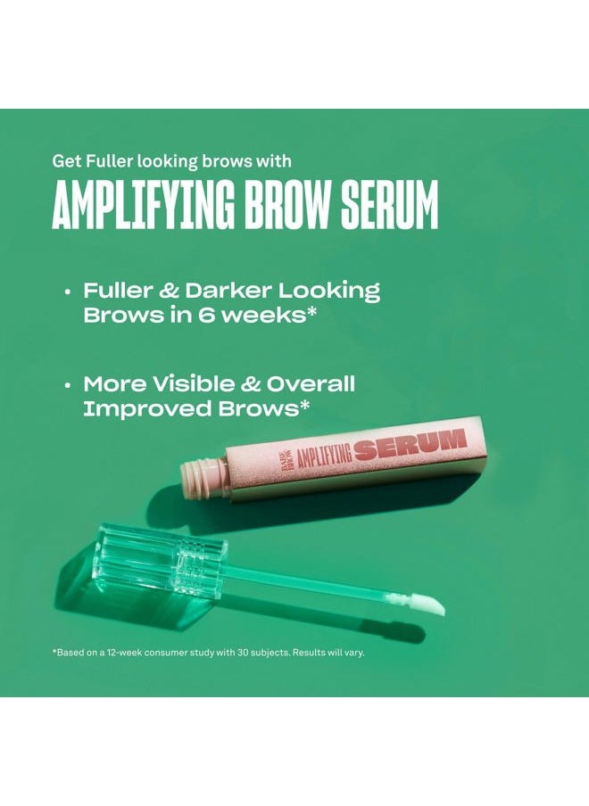 Babe Original Brow Serum For Thicker Looking Eyebrows - Brow Serum with Peptides, Castor Oil, Biotin, Repairing Amino Acids | 3mL size