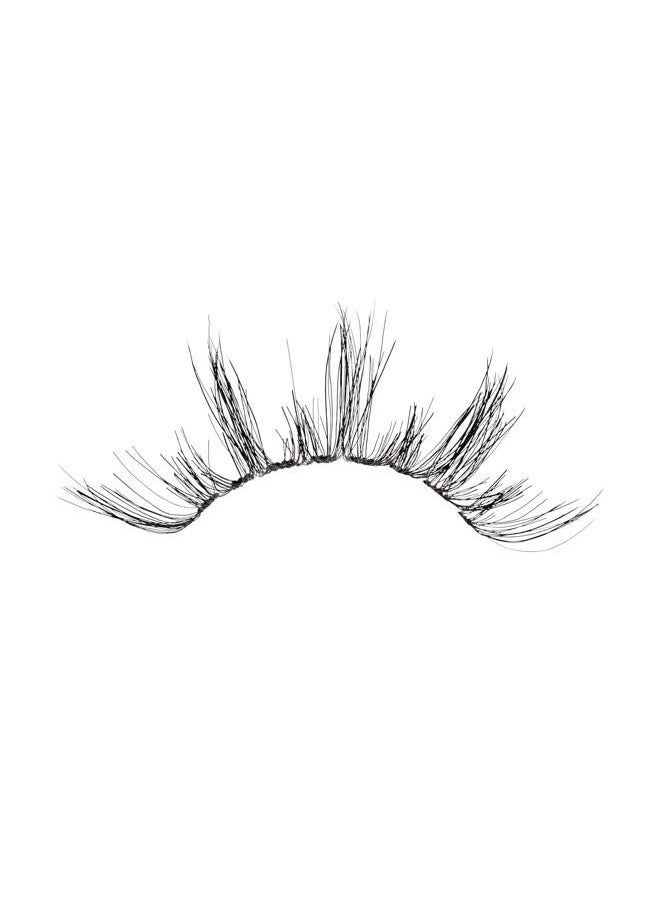 Lashes Sister Nature False Eyelashes, Easy to Wear & Easier on the Planet, 100% Natural Hair, Wispy and Fluffy Lash Finish, Reusable - Meadow, 1 Pair Meadow 1 Count (Pack of 1)