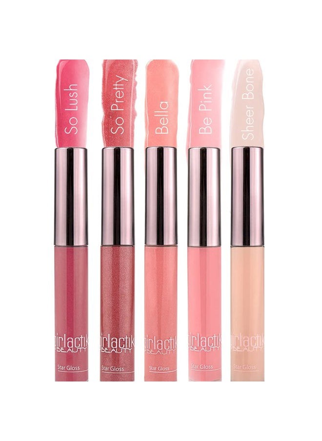 Star Gloss Lip Gloss - Bella (Natural pink w/sparkles) - 7 g / .24 oz