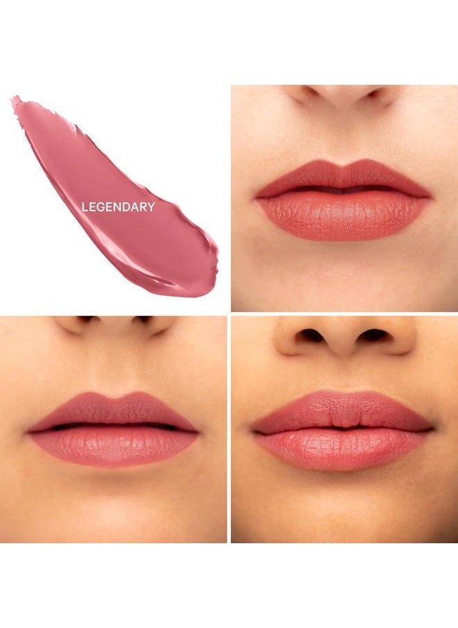 Unforgettable Lipstick, Legendary color with Cream finish: Intense color plus slim design with a weightless formula allows for a precise application for a makeup novice or expert.