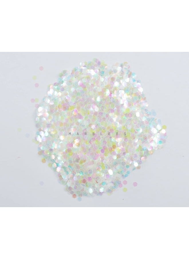 Chunky Rainbow Face & Body Glitter [Max] 0.18oz (5g) | Chunky | Chopped | Flake | Non-Toxic | Vegan | Cruelty-Free | Festival, Rave & Party Makeup | Eye, Hair, Nail Polish, Eyeshadow