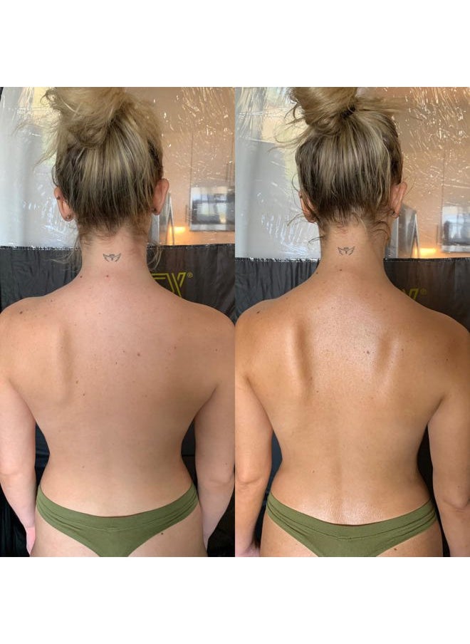 Rapid - All Natural Quick Rinse Spray Tanning Solution (1L/33.8 fl oz, LIGHT SUMMER)