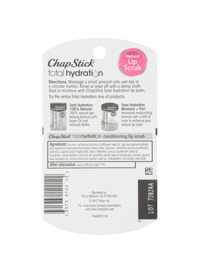 Total Hydration Sugar Plum Flavor Conditioning Lip Scrub and Lip Exfoliator Jar - 0.27 Oz