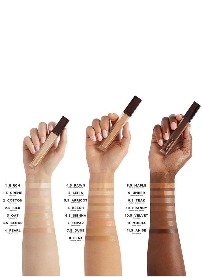 Hourglass Vanish Airbrush Concealer. Weightless and Waterproof Concealer for a Naturally Airbrushed Look. (Mocha)