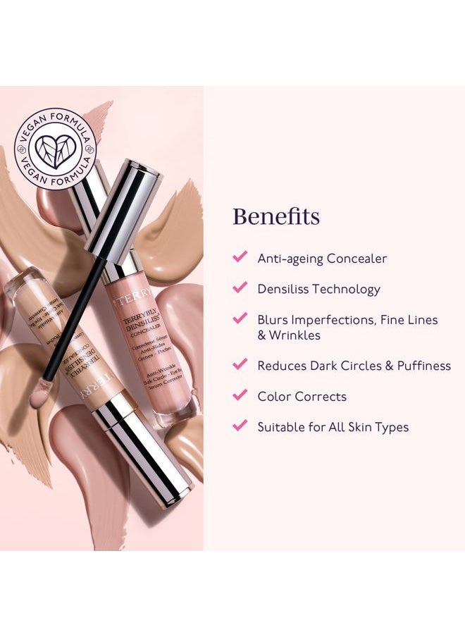 Terrybly Densiliss Concealer, Anti-Aging Skin Serum, Color Correcting & Long Lasting Formula, Sienna Copper, 0.23 fl oz