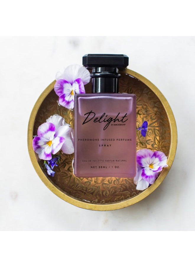 Delight A Pheromone Infused Perfume for Women - 1oz.