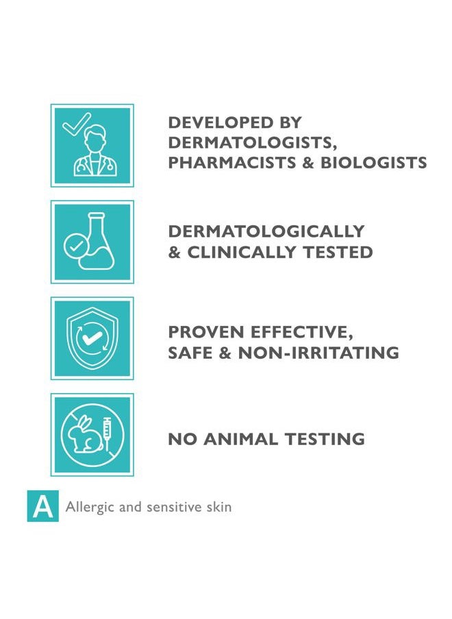 PHYSIOPURIC-GEL Moisturizing Dermo Cleansing Face Gel, Facial Cleanser, Gently Cleanses, Removes Impurities & Makeup, Hydrates & Soothes Allergic & Sensitive Skin, Face Wash, 6.42 fl oz