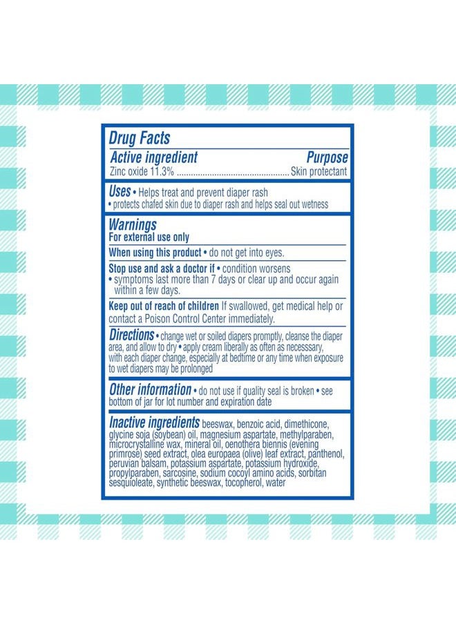 Complete Protection Daily Baby Diaper Rash Cream, Clinically Proven To Reduce Redness in Just One Use*, with Zinc Oxide + Botanicals, Pediatrician-Recommended & Dermatologist Tested, 16oz