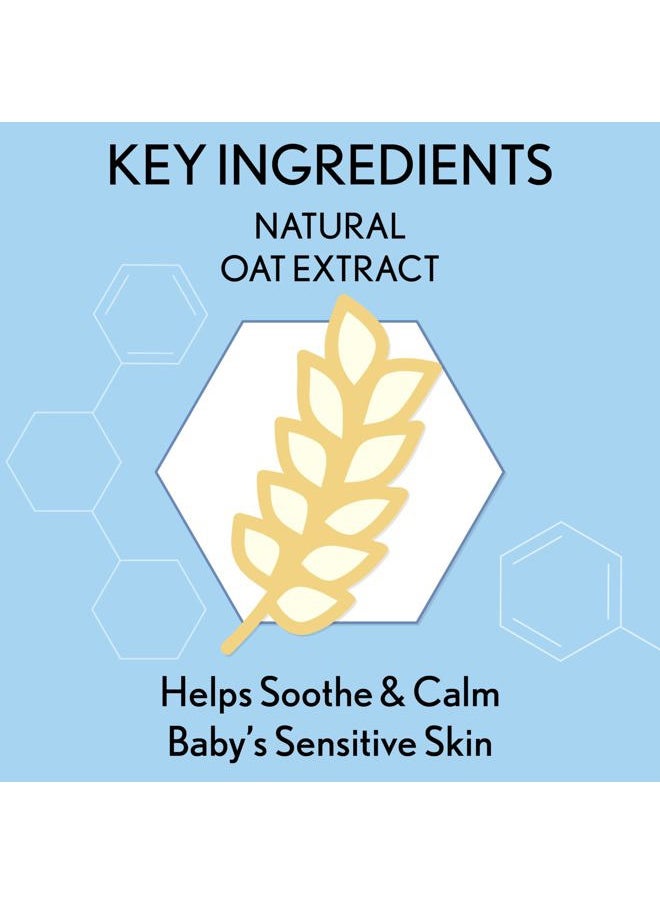 Sensitive All Over Wipes with Aloe & Natural Oat Extract for Face, Bottom, Hands & Body, pH-Balanced, Hypoallergenic, Fragrance-, Phenoxyethanol- & Alcohol-Free, 64 ct