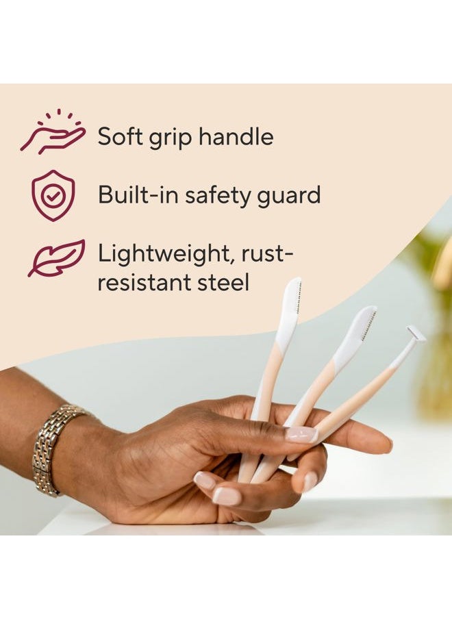 DermaPlane Travel Pack Facial Exfoliator & Hair Remover