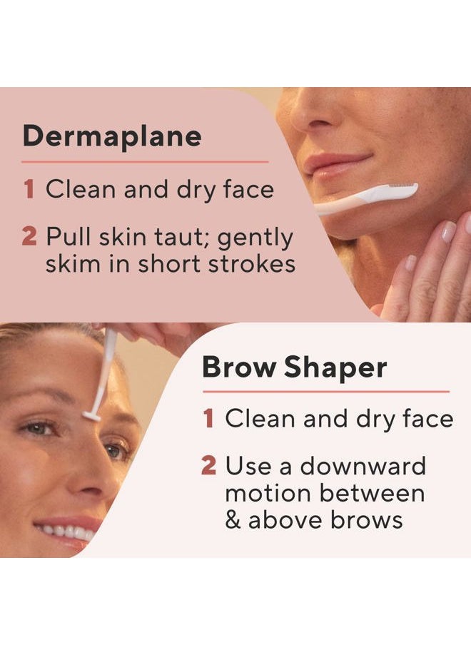 DermaPlane Travel Pack Facial Exfoliator & Hair Remover