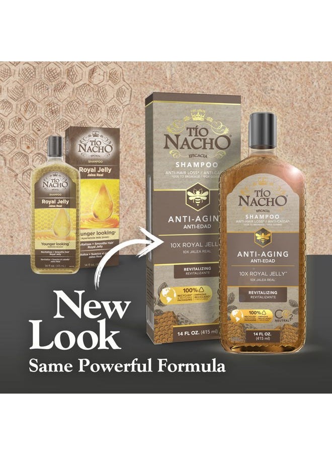 Younger Looking Revitalizing Shampoo with Royal Jelly, 14 Ounces