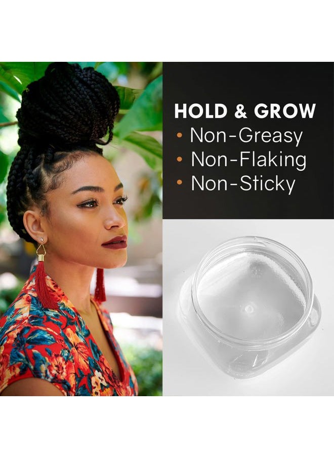 Jamaican Black Castor Oil Edge Control Gel 3.5oz, Adds Moisture & Shine to Hair, Conditioning Extra Hold Control, Smoother & Clear Styling Edge and Frizz Tamer