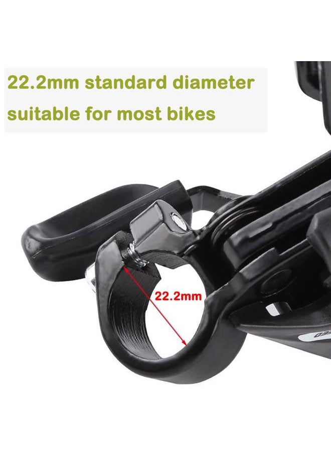 1 Pair 3x7 / 3x8 Speed Bike Brakes Levers Shifters with Gear Indicator and Brake Cables Compatible with Mountain Bike, Road Bike (3 x 8 Speed)