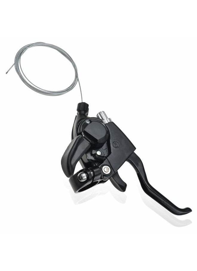 1 Pair 3x7 / 3x8 Speed Bike Brakes Levers Shifters with Gear Indicator and Brake Cables Compatible with Mountain Bike, Road Bike (3 x 8 Speed)