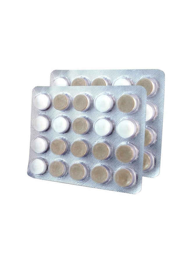 XyliMelts Dry Mouth Relief Moisturizing Oral Adhering Discs 40 Count, 2 Pack, Slightly-Sweet with Xylitol, for Dry Mouth, Stimulates Saliva