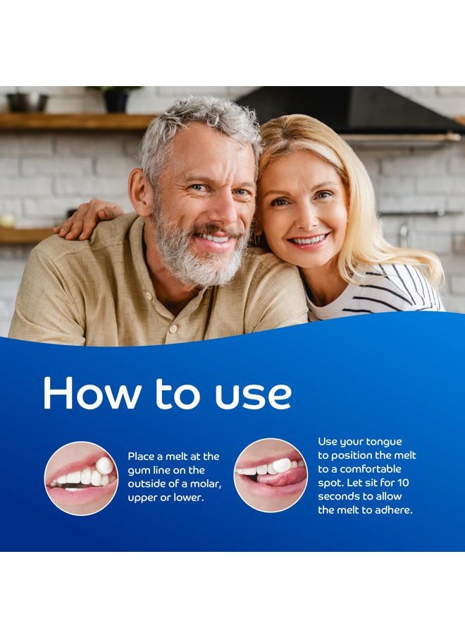 XyliMelts Dry Mouth Relief Moisturizing Oral Adhering Discs 40 Count, 2 Pack, Slightly-Sweet with Xylitol, for Dry Mouth, Stimulates Saliva
