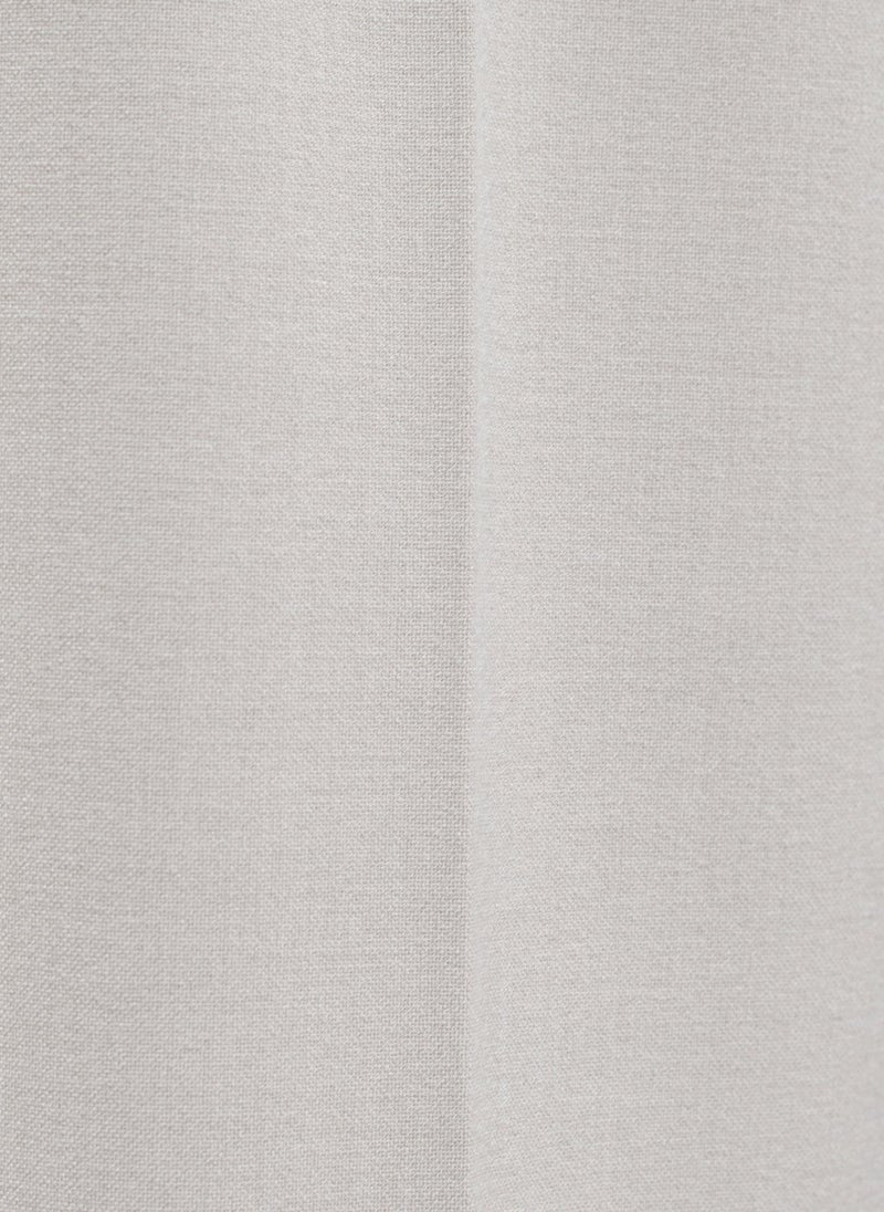 Trousers with a wide eco-leather belt