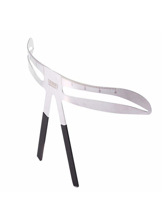 Eyebrow , 4 Types Of Permanent Eyebrow Ruler Eyebrow Measure Balance Extension Ruler Eyebrow Shape Eyebrow Makeup Tool(#4)