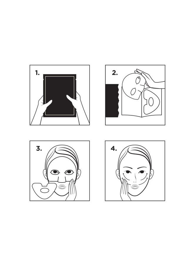 Cold Plasma Plus+ Concentrated Treatment Sheet Mask, 6 ct.