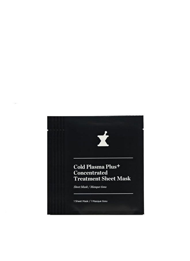 Cold Plasma Plus+ Concentrated Treatment Sheet Mask, 6 ct.