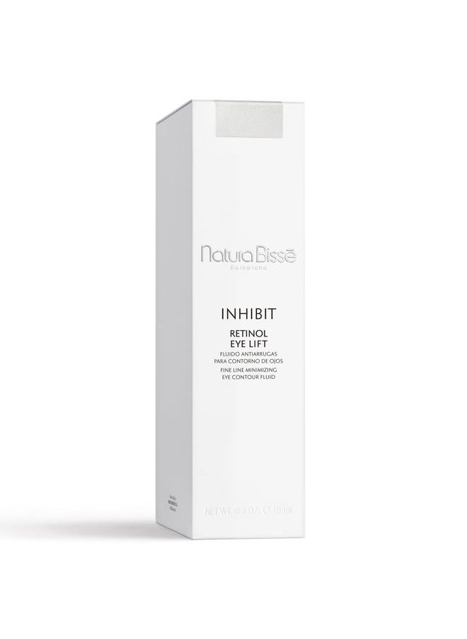 Inhibit Retinol Eye Lift | Line Minimizing Eye Contour Fluid | Lifts, Firms, Brightens & Rejuvenates, 0.5 Oz