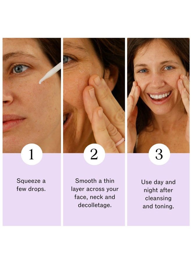 Vitamin C Serum for Face with Hyaluronic Acid and Vitamin E, Anti Aging Serum, Reduces Age Spots and Sun Damage, Promotes Collagen and Elastin (1oz)