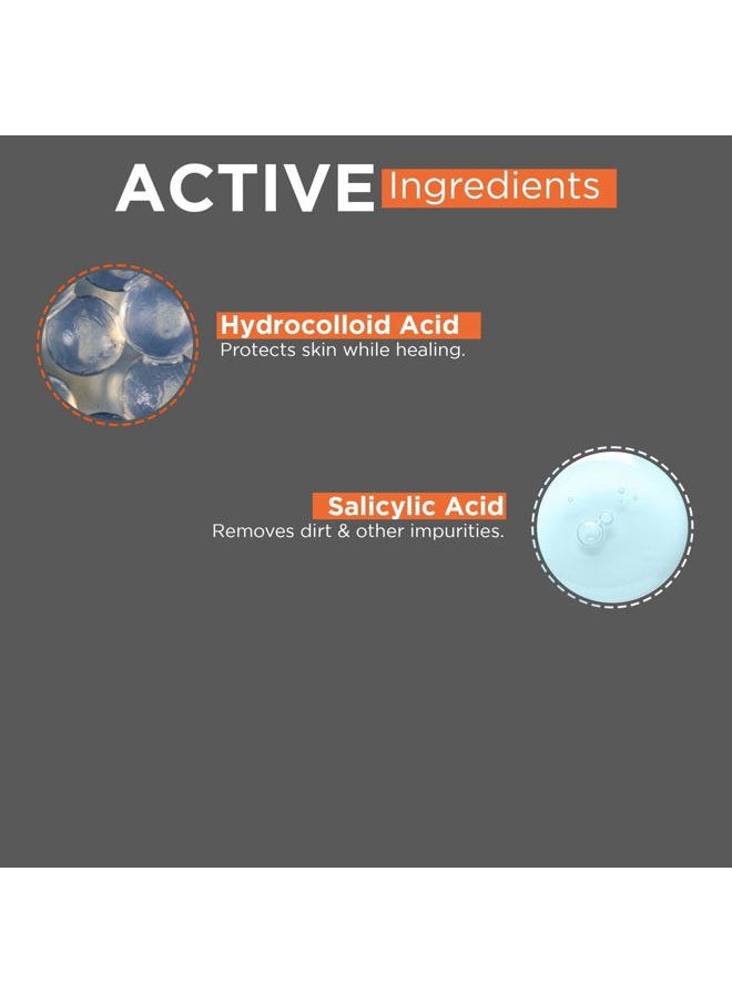 Beardhood Acne Pimple Patch | 72 Hydrocolloid Waterproof Patches | For Active Surface Acne | Absorbs Pimple Overnight, Reduces Excess Oil | For All Skin Types