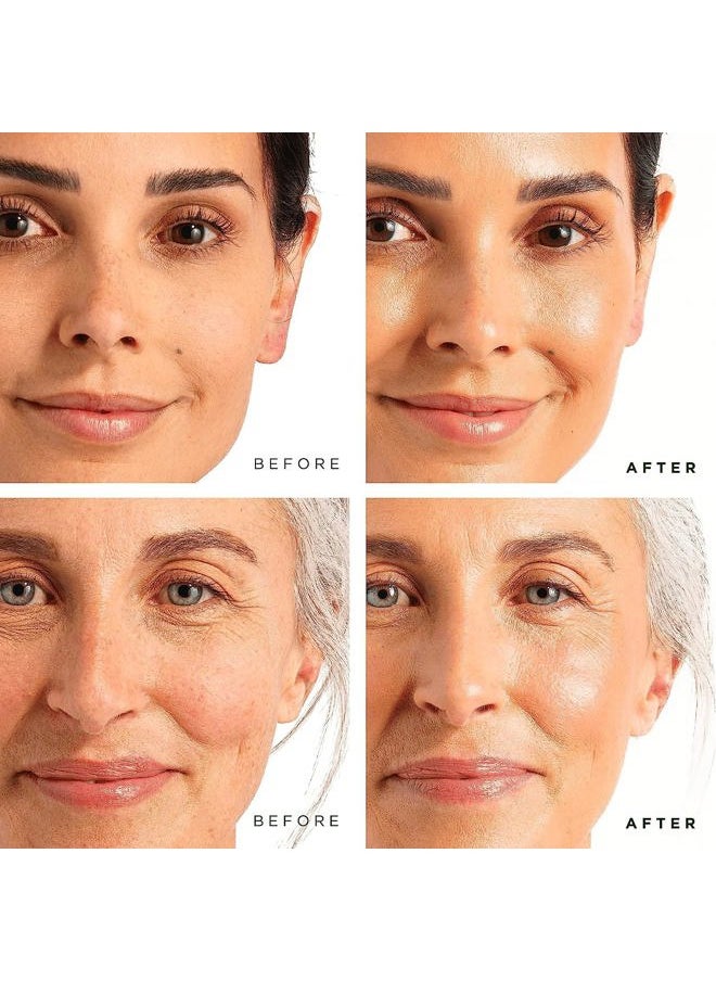 Facial Skin Care Set, Brightening, Firming, Hydrating, Dry Face, Dermatologist Tested - Vitamin C Serum (Brightens) + Retinol Serum (Smooths) - Skin Care Kit, 2 count of 1 Fl Oz
