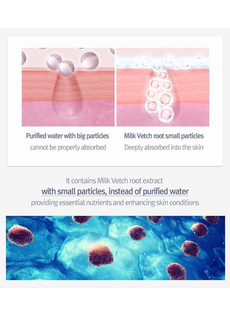 Pyunkang Yul Moisture Serum – 100ml Hydrating Korean Facial Serum + Deep Moisture Ampoule – Lightweight, Vegan Skincare for Dry, Sensitive Skin – Original K-Beauty