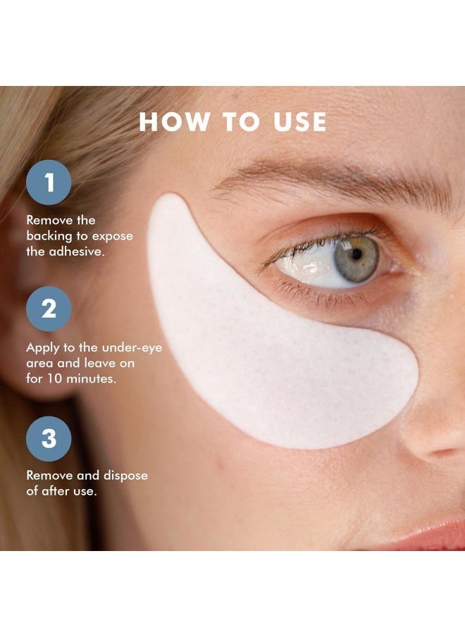 Skyn Iceland Hydro Cool Firming Under Eye Patches. Eye Gel Mask to Firm And Reduce Wrinkles, Fine Lines, Dark Circles, Puffy Eyes & Bags, 4 Pairs