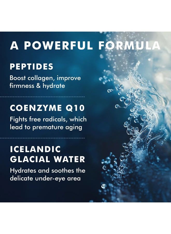 Skyn Iceland Hydro Cool Firming Under Eye Patches. Eye Gel Mask to Firm And Reduce Wrinkles, Fine Lines, Dark Circles, Puffy Eyes & Bags, 4 Pairs