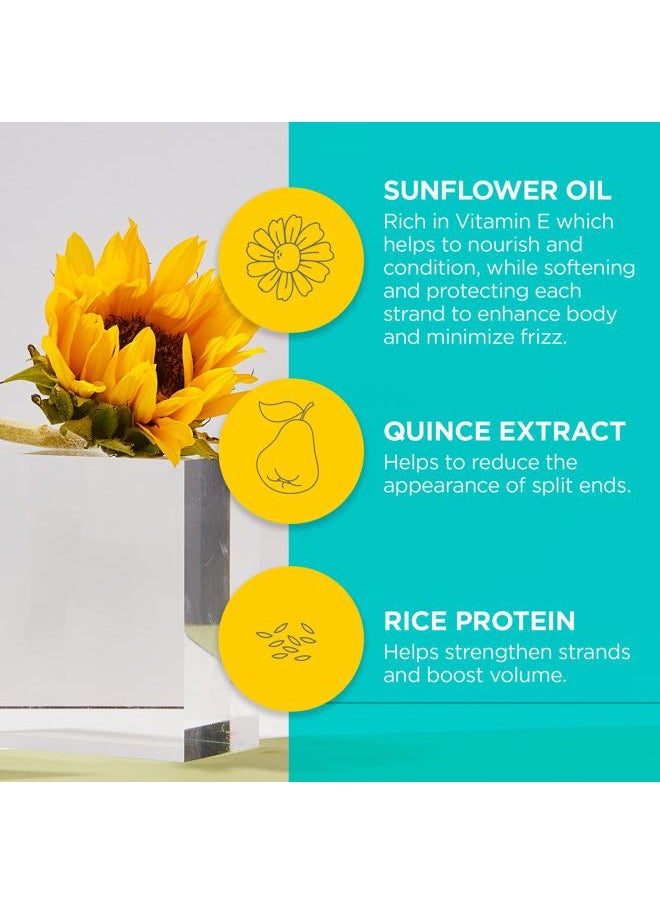 Sunflower and Citrus Brilliant Shine Conditioner, 11.5 Ounce