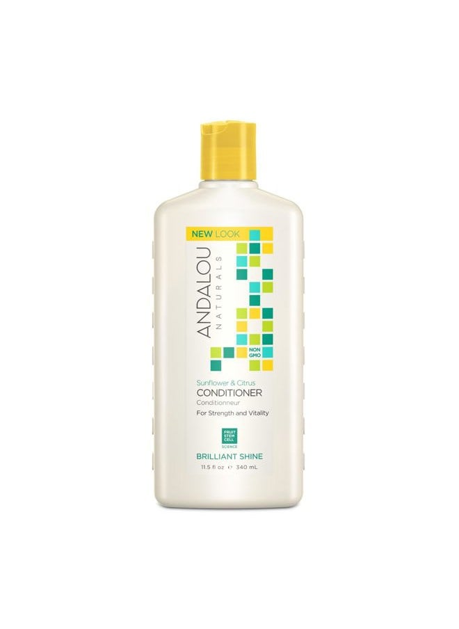 Sunflower and Citrus Brilliant Shine Conditioner, 11.5 Ounce