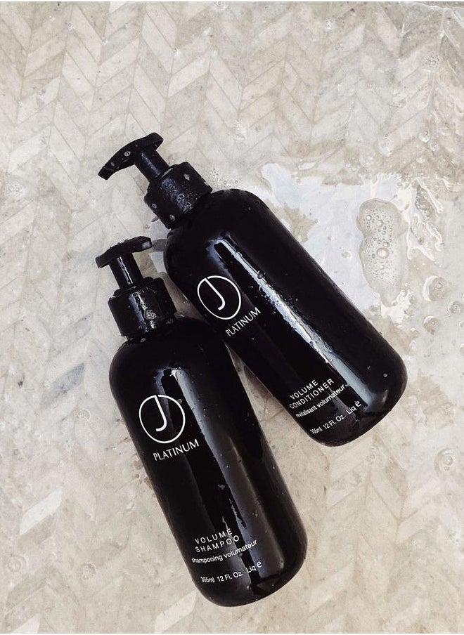 Platinum Volume Conditioner with Vitamin B5 to Prevent Hair Breakage, 12 Oz