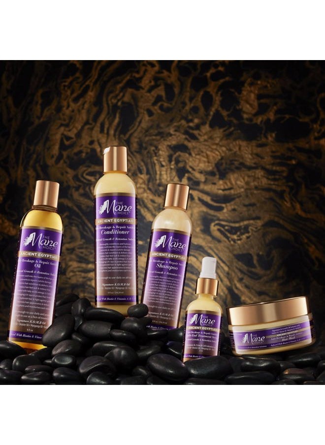 Ancient Egyptian Anti-Breakage & Repair Antidote Conditioner for Coily, Wavy & Curly Hair, Hydrates & Strengthens Your Hair, Nourishes Dry, Brittle Hair, 8 Oz