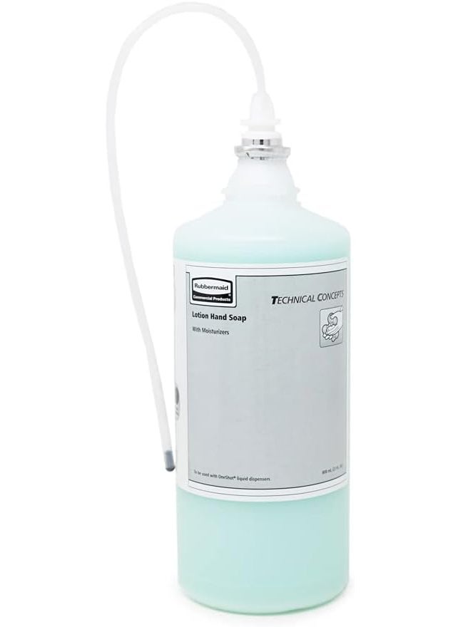 Rubbermaid FG4013111 Oneshot Liquid Hand Soap 800ml Lotion Soap with Moisturizer Refill  Lot of 4
