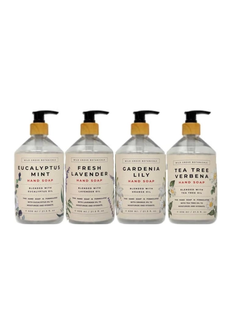Home  Body Wild Grove Botanicals Hand Soap 16 fl oz 4 pack