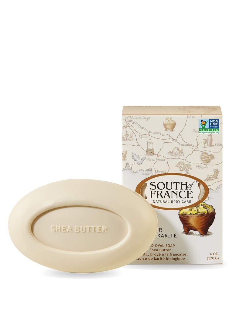 South Of France French Milled Vegetable Bar Soap Shea Butter 6 Oz